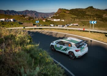 Robert Virves ja Jakko Viilo Kanaari Saarte MM-rallil 2026, Foto: Honza Fronek, Rally-Mania