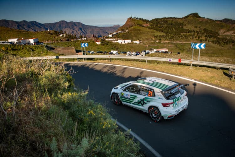 Robert Virves ja Jakko Viilo Kanaari Saarte MM-rallil 2026, Foto: Honza Fronek, Rally-Mania