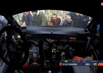 Draama Horvaatia MM-ralli avakatsel: Oliver Solberg sõitis teelt välja, katse võitis Elfyn Evans