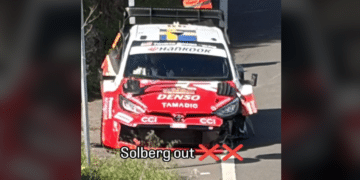 VIDEO: Vaata Oliver Solbergi avariid, mis rootslase rajaäärde jättis