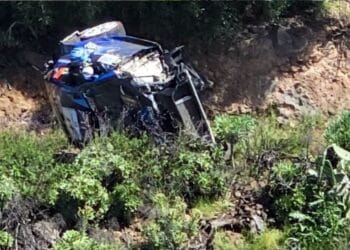 Philip Alleni võistlusmasin peale teist avariid, Foto: facebook.com/iamjoaopereiraa