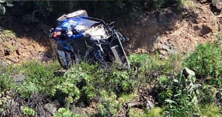 Philip Alleni võistlusmasin peale teist avariid, Foto: facebook.com/iamjoaopereiraa