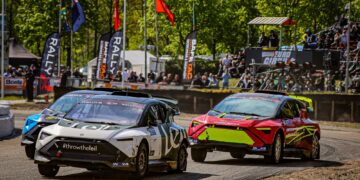 Romet Tsirna (esiplaanil) saavutas teisel etapil võidu. Foto: Qnigan