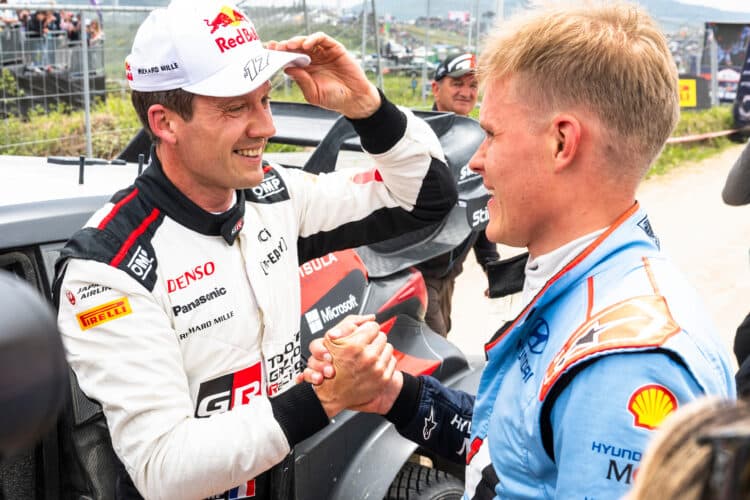 Seastien Ogier ja Ott Tänak, Foto: Jaanus Ree / Red Bull Content Pool v