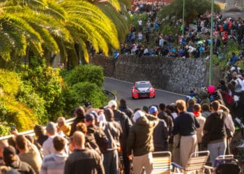 Ott Tänak ja Martin Järveoja Kanaari Saarte MM-ralli 2025, Foto: Jaanus Ree / Red Bull Content Pool