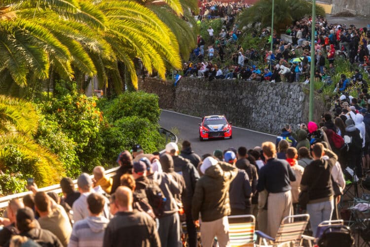 Ott Tänak ja Martin Järveoja Kanaari Saarte MM-ralli 2025, Foto: Jaanus Ree / Red Bull Content Pool