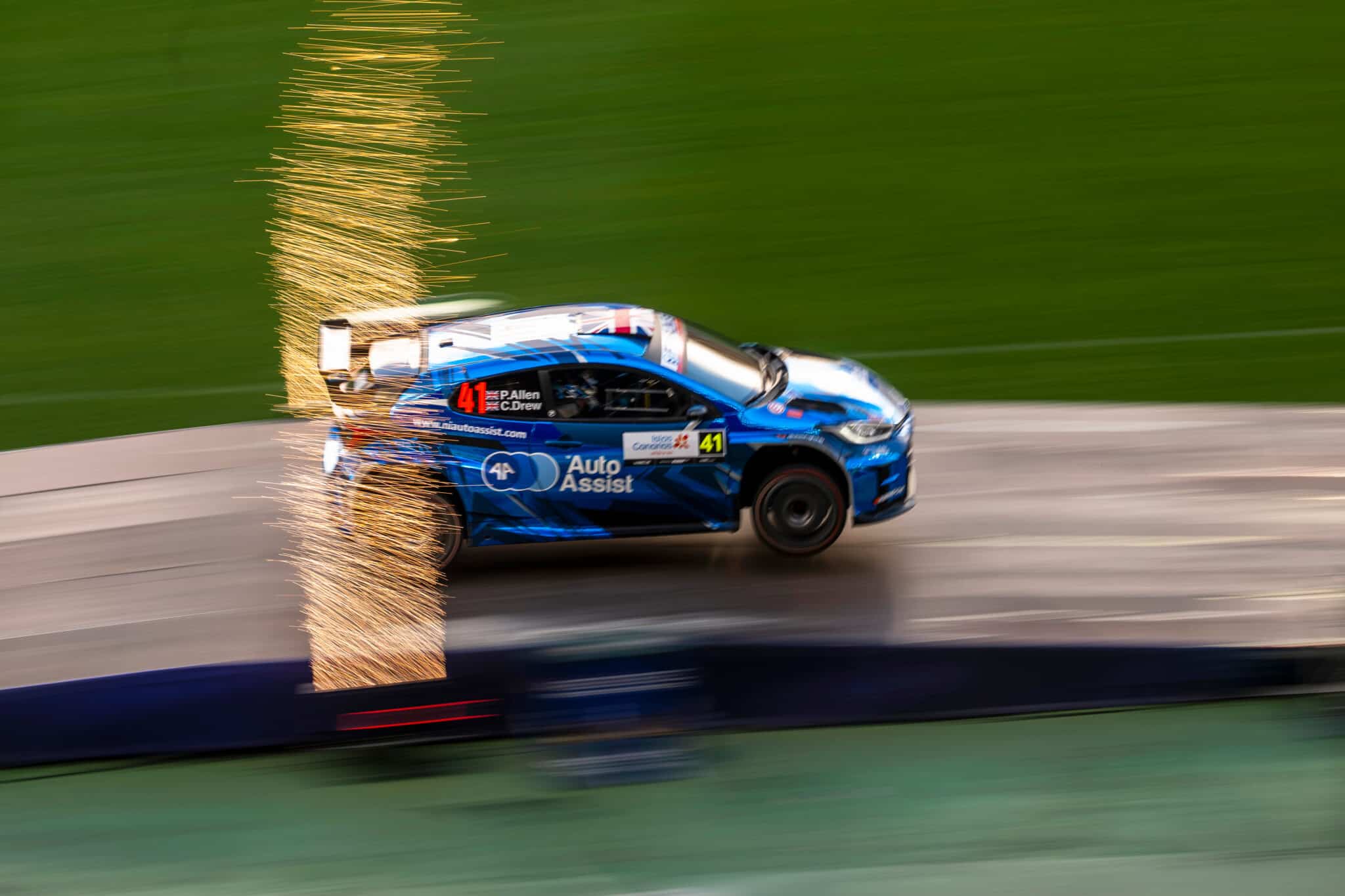 Philip Allen ja Craig Drew Kanaari saarte MM.rallil 2026, Foto: Jaanus Ree / Red Bull Content Pool