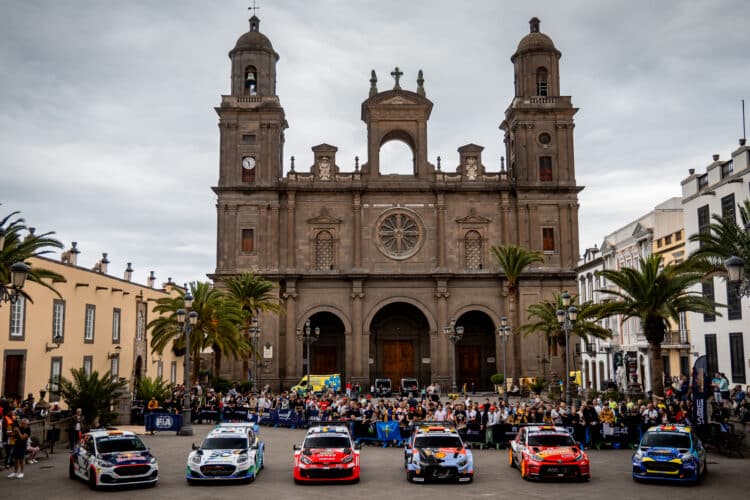 Kanaari saarte MM-ralli avatseremoonia. Foto: M-Sport