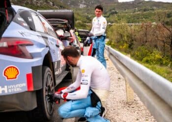 Adrien Fourmaux ja Alexandre Coria Horvaatia MM-ralli 2026, Foto: Jaanus Ree / Red Bull Content Pool