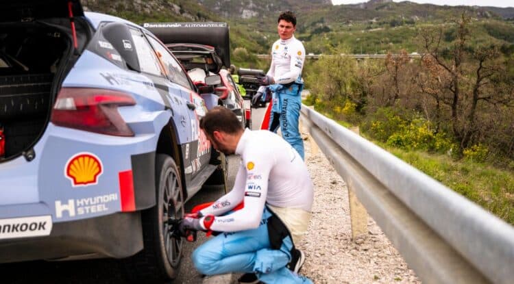 Adrien Fourmaux ja Alexandre Coria Horvaatia MM-ralli 2026, Foto: Jaanus Ree / Red Bull Content Pool