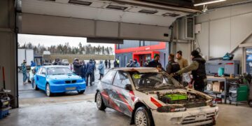 Treeningpäeval on võimalik auto ette näidata tehnilisele komisjonile. Foto: Pille Russi