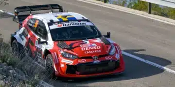 Oliver Solberg Kanaari saarte MM-ralli. Foto: TGR WRT/McKlein