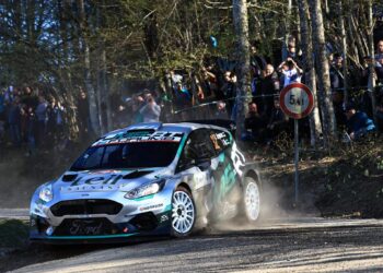 Romet Jürgenson / Siim Oja tegid head tempot. Foto: M-Sport