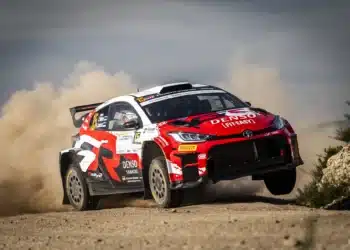 Jaspar Vaher ja Rait Jansen Rali Terras d'Aboboreiral. Foto: Ricardo Oliveira / Toyota GAZOO Racing