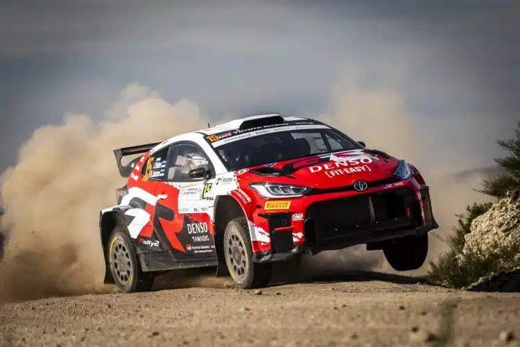 Jaspar Vaher ja Rait Jansen Rali Terras d'Aboboreiral. Foto: Ricardo Oliveira / Toyota GAZOO Racing