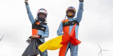 Thierry Neuville ja Martijn Wydaeghe Portugali MM-ralli 2026, Foto: Dufour Fabien / Hyundai Motorsport GmbH