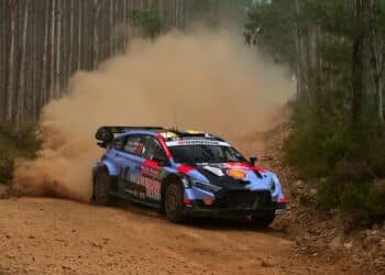 Thierry Neuville ja Martijn Wydaeghe Portugali MM-ralli 2026, Foto: Vincent Thuillier / Hyundai Motorsport GmbH