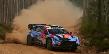 Thierry Neuville ja Martijn Wydaeghe Portugali MM-ralli 2026, Foto: Vincent Thuillier / Hyundai Motorsport GmbH