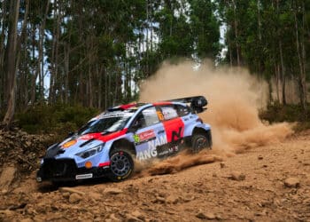 Adrien Fourmaux Portugali MM-rallil 2026, Foto: Vincent Thuillier / Hyundai Motorsport GmbH