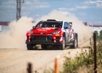 Jaspar Vaher ja Rait Jansen Ciudad de Pozoblanco rallil, Foto: facebook.com/RallyePozoblanco