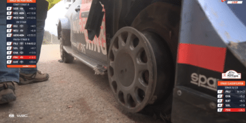 Adrien Fourmaux katse lõpus, Foto: Kuvatõmmis Rally.tv