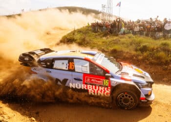 Adrien Fourmaux Portugali MM-rallil 2026, Foto: Jaanus Ree / Red Bull Content Pool