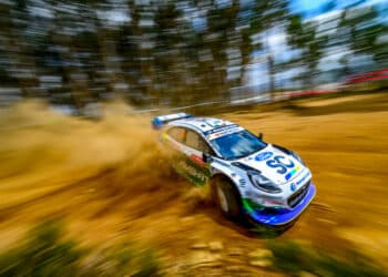 Josh McErlean ja Eoin Treacy, Portugali ralli 2026. Foto: WRC Promoter GmbH / Red Bull Content Pool