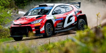 Jaspar Vaher ja Rait Jansen Rootsi ERC ralli 2026, Foto: @World / Red Bull Content Pool