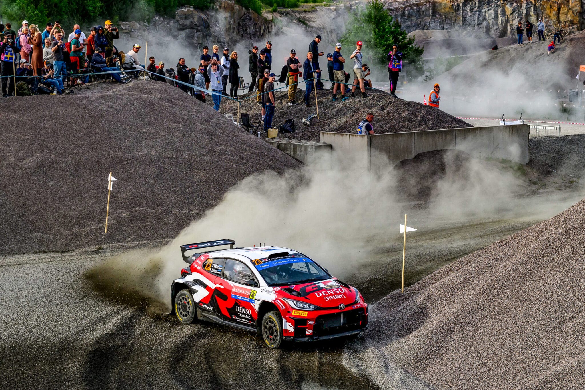 Jaspar Vaher ja Rait Jansen Rootsi ERC ralli 2026, Foto: @World / Red Bull Content Pool