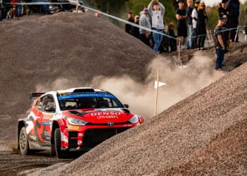 Jaspar Vaher ja Rait Jansen Rootsi ERC ralli 2026, Foto: @World / Red Bull Content Pool