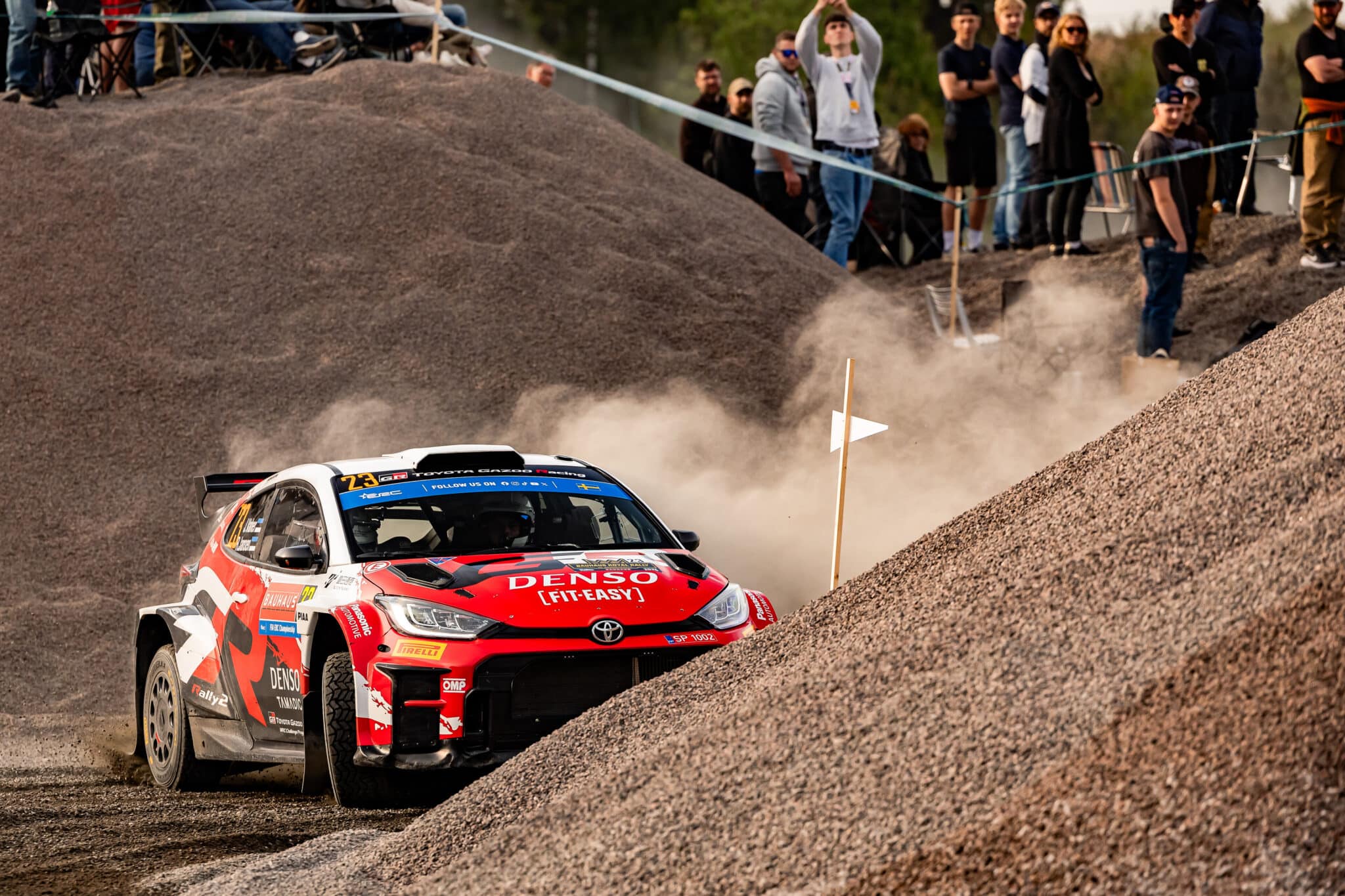 Jaspar Vaher ja Rait Jansen Rootsi ERC ralli 2026, Foto: @World / Red Bull Content Pool
