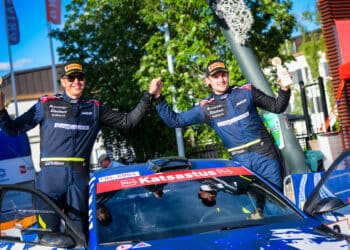 Patrick Enok ja Silver Simm, SM Imatra Ralli 2026, Foto: Taneli Niinimäki / AKK