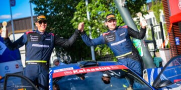 Patrick Enok ja Silver Simm, SM Imatra Ralli 2026, Foto: Taneli Niinimäki / AKK