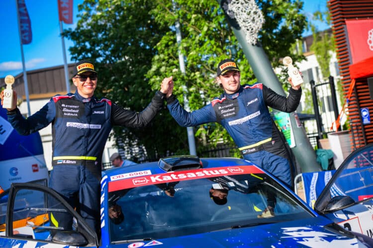 Patrick Enok ja Silver Simm, SM Imatra Ralli 2026, Foto: Taneli Niinimäki / AKK