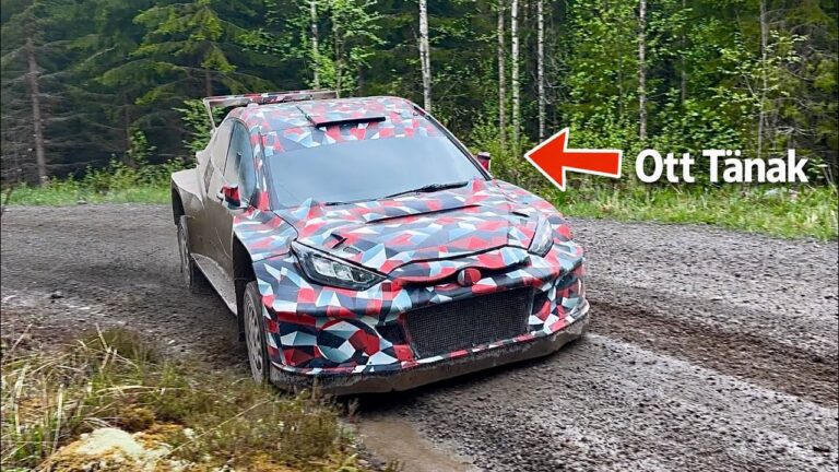 VIDEOD: Vaata, kuidas Ott Tänak Kesk-Soomes Toyota uue põlvkonna WRC-autot testis