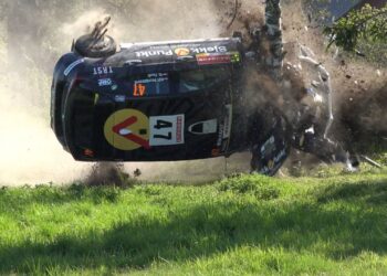 VIDEO: Bauhaus Royal Rally of Scandinavia Shakedown Crash & Action