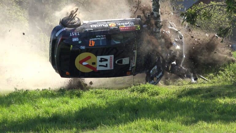 VIDEO: Bauhaus Royal Rally of Scandinavia Shakedown Crash & Action