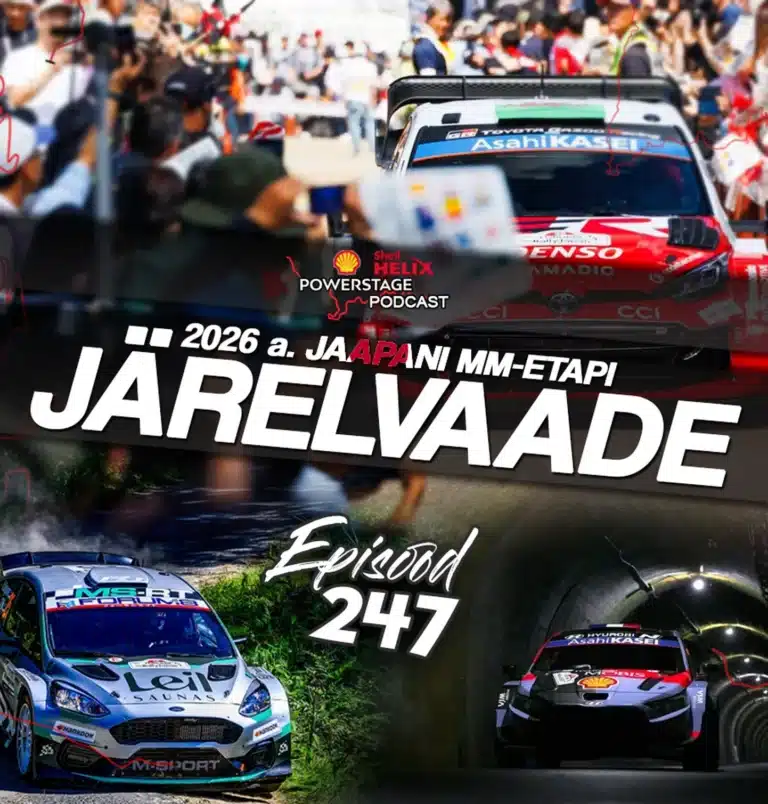 POWERSTAGE: Jaapani ralli kokkuvõte ja intervjuud Romet Jürgensoni ja Urmo Aavaga