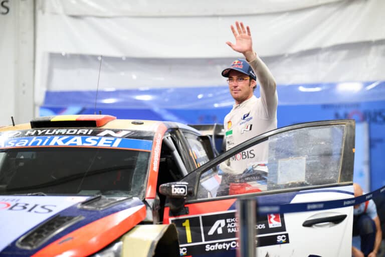 Kreeka MM-ralli testikatse esimesel läbimisel näitas kiireimat aega Thierry Neuville