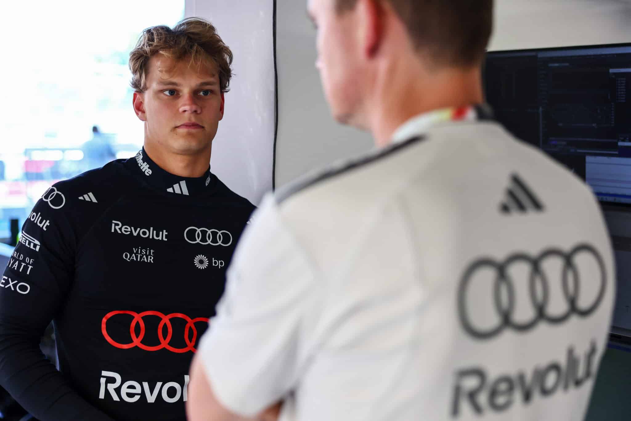 Paul Aron Barcelona vabatreeningul, Foto: Audi Revolut F1 Team