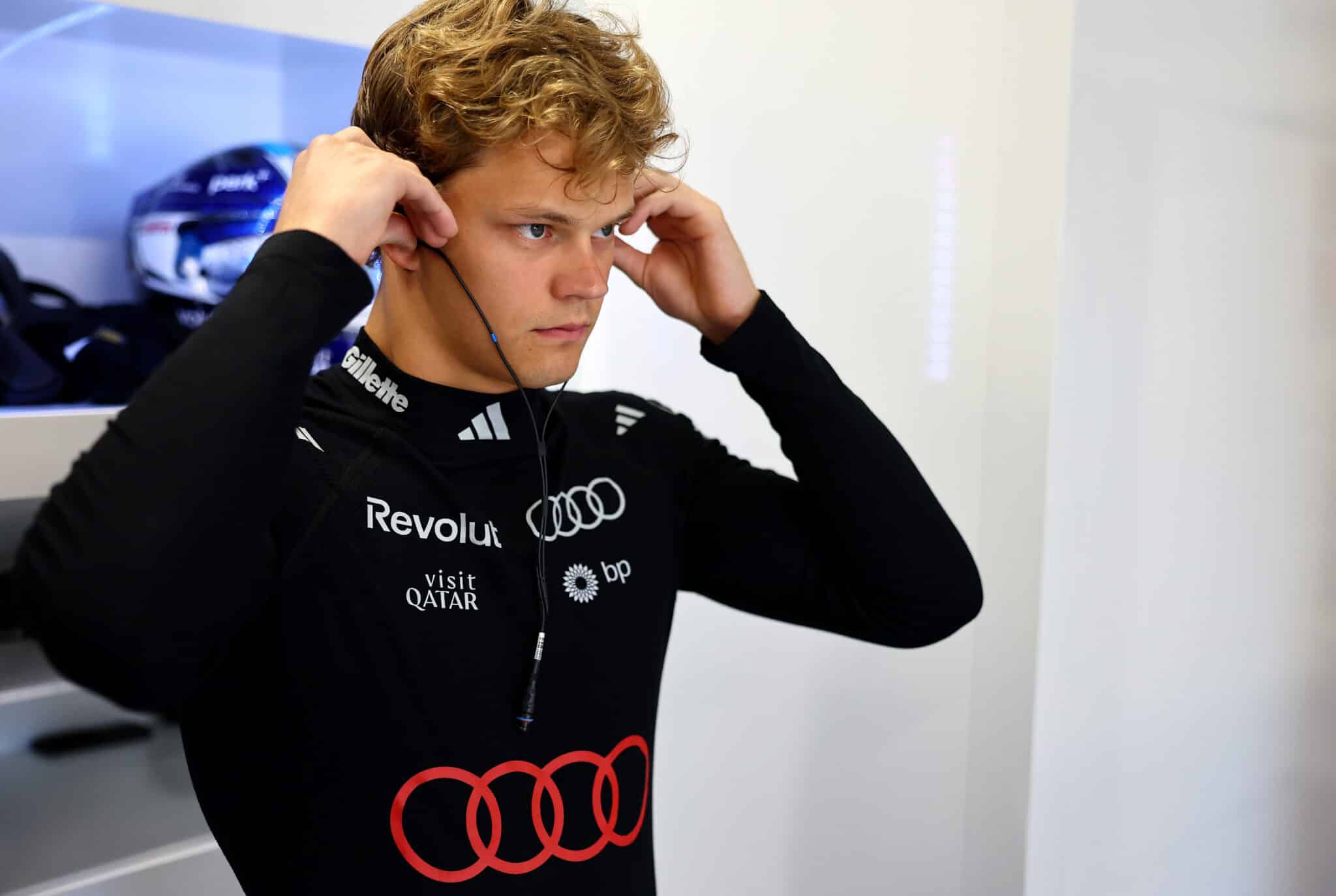 Paul Aron sõitis esimesel vabatreeningul kuuenda aja. Foto: Audi Revolut F1 Team / Getty Images