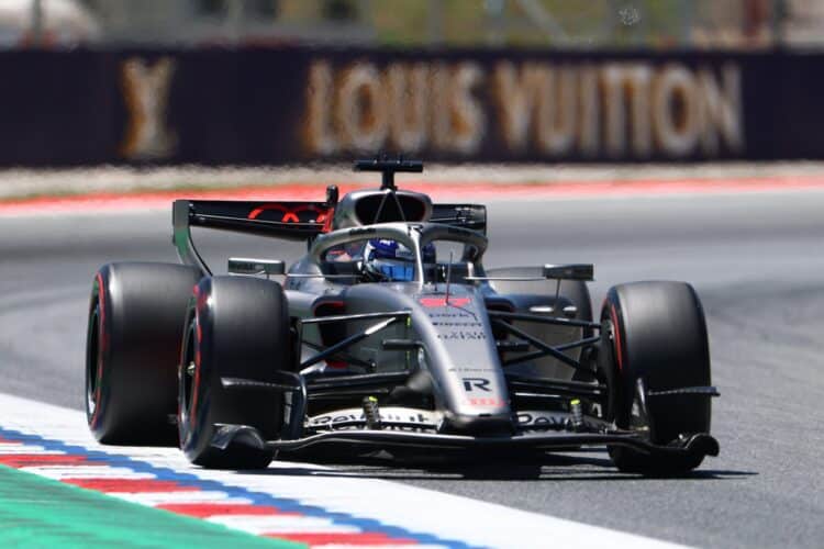 Paul Aron sõitis esimesel vabatreeningul kuuenda aja. Foto: Audi Revolut F1 Team / Getty Images
