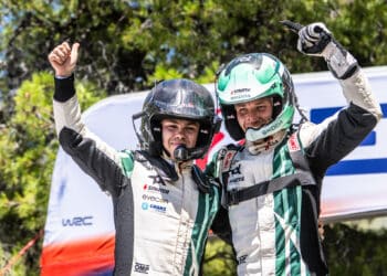 Robert Virves ja Jakko Viilo Kreeka ralli 2026, Foto: Honza Fronek