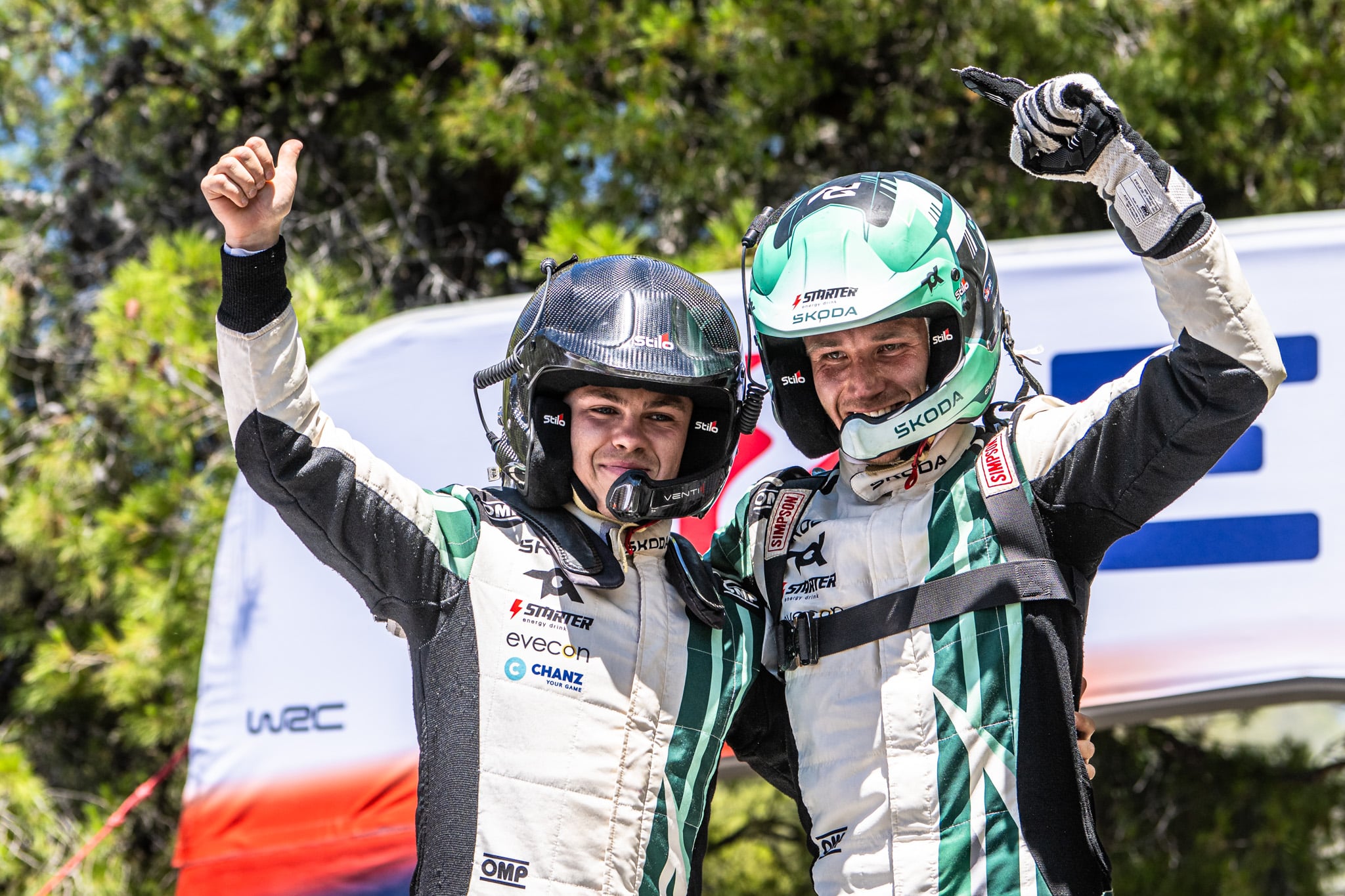 Robert Virves ja Jakko Viilo Kreeka ralli 2026, Foto: Honza Fronek