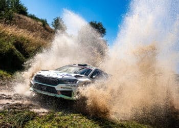 Robert Virves ja Jakko Viilo Kreeka ralli 2026, Foto: Honza Fronek