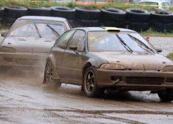 Marten Muld võitis keerulistes oludes peetud Misso rallikrossi. Foto: Kalle Allik