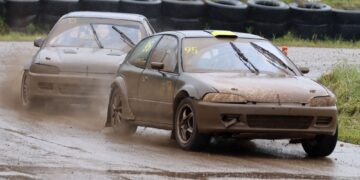 Marten Muld võitis keerulistes oludes peetud Misso rallikrossi. Foto: Kalle Allik