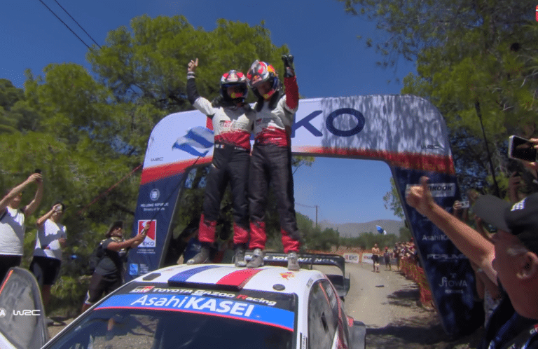 Sebastien Ogier võitis Kreeka ralli, Hyundai tegi viimasel hetkel taktikalise vangerduse