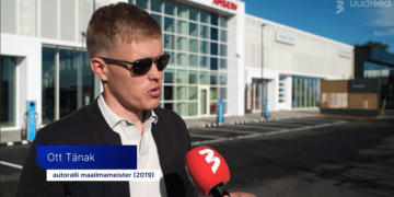 Ott Tänak. Kuvatõmmis Videost