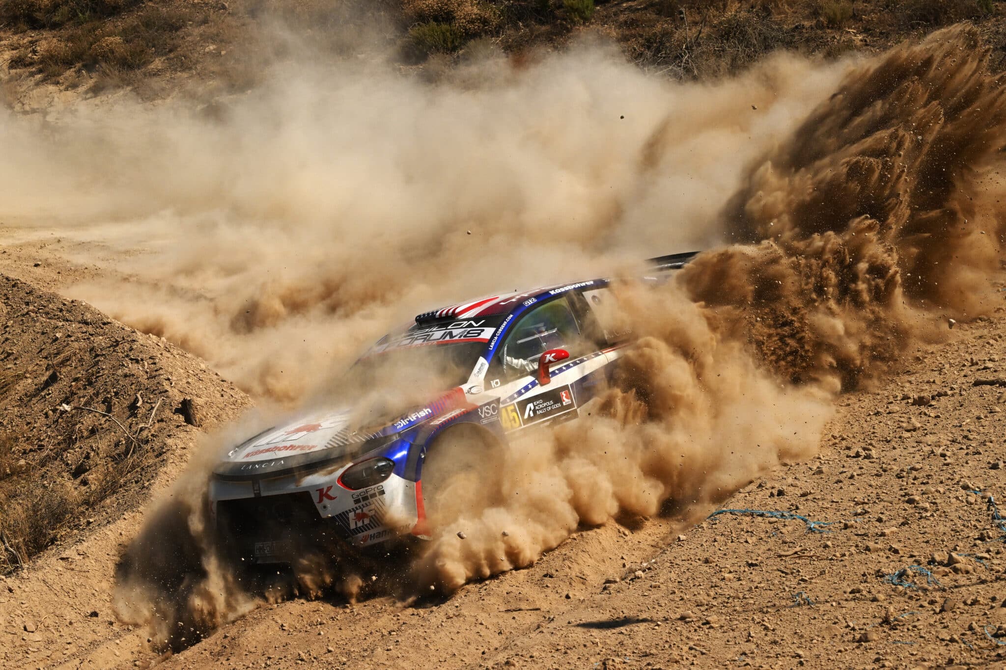 Conner Martell ja Alessandro GelsominoKreeka MM-ralli 2026, Foto: Jaanus Ree / Red Bull Content Pool